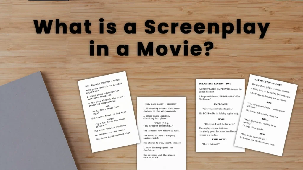 What is a Screenplay? The Blueprint of Every Movie – Murphy